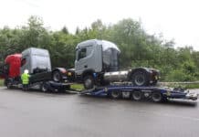 Lkw-Kontrolle bei Hochscheid: Viel zu hohe Sattelzüge aus dem Verkehr gezogen