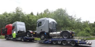 Lkw-Kontrolle bei Hochscheid: Viel zu hohe Sattelzüge aus dem Verkehr gezogen