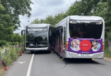 Trier: Schulkinder im Bus – Unfall auf der Sickingenstraße geht glimpflich aus