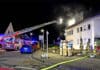 Brand im Mehrfamilienhaus: Zwei Personen schwer verletzt