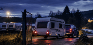 Aufgebrochen, angehängt, abgehauen! Diebe klauen kompletten Caravan vom Stellplatz Symbolbild zum Wohnwagen-Diebstahl in Nonnweiler-Primstal: Weißer Caravan wird nachts von einem Stellplatz nahe der L147 abtransportiert.